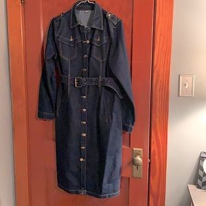 Denim dress